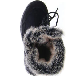 Vista Damen Snowboots Winterstiefel EISKRALLEN Schwarz Winterstiefel - Schwarz -Modeschuhe 10002159 07