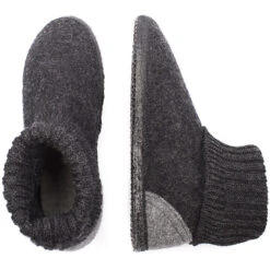 Giesswein Hüttenschuhe Kramsach Adults Hüttenschuhe - Dunkelgrau -Modeschuhe 10035716 10
