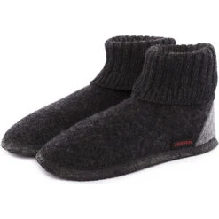 Giesswein Hüttenschuhe Kramsach Adults Hüttenschuhe - Dunkelgrau -Modeschuhe 10035716 11