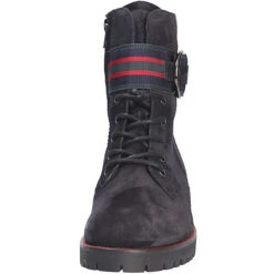 Paul Green Fashion Stiefel/Boot Schnürstiefel - Blau -Modeschuhe 10223196 06