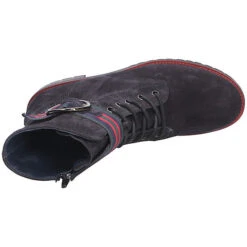 Paul Green Fashion Stiefel/Boot Schnürstiefel - Blau -Modeschuhe 10223196 08