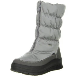 Damen Winterstiefel Snowboots Silber - Hellgrau
