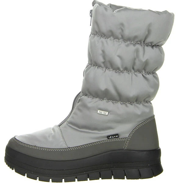 Damen Winterstiefel Snowboots Silber - Hellgrau 6 Damen Winterstiefel Snowboots Silber - Hellgrau – Bild 5