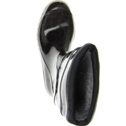 Damen Wasserdichte Gummistiefel Winterstiefel Gefüttert Leopard - Braun -Modeschuhe 10238663 07