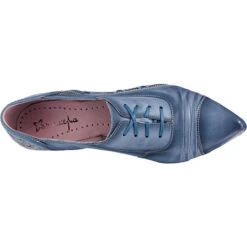 Hochfront-Pumps - Blau -Modeschuhe 10296716 06