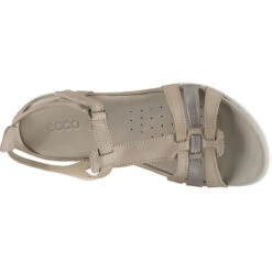 ECCO FLASH Komfort-Sandalen - Grau -Modeschuhe 10626785 06