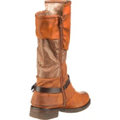 Schlupfstiefel - Cognac 13 Schlupfstiefel - Cognac -Modeschuhe 12020314 05