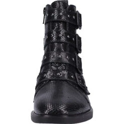 Paul Green Stiefelette Biker Boots - Schwarz -Modeschuhe 12792084 03