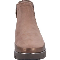 Tamaris Stiefelette Keilstiefel - Taupe -Modeschuhe 12795257 03