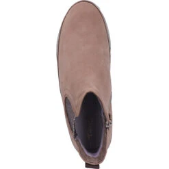 Tamaris Stiefelette Keilstiefel - Taupe -Modeschuhe 12795257 06