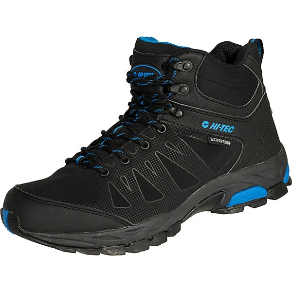 Hi-Tec Wanderschuhe Raven Mid - Schwarz/blau 3 Hi-Tec Wanderschuhe Raven Mid - Schwarz/blau