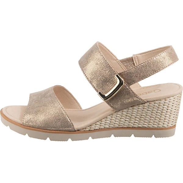 Gabor Keilsandaletten - Hellgrau 5 Gabor Keilsandaletten - Hellgrau – Bild 3