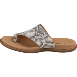 Gabor Zehentrenner - Grau -Modeschuhe 12923833 03