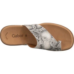 Gabor Zehentrenner - Grau -Modeschuhe 12923833 06