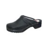 Freizeitschuhe Clogs (Ferse Offen) Schwarz - Schwarz -Modeschuhe 13627345 01