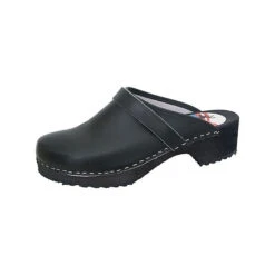 Freizeitschuhe Clogs (Ferse Offen) Schwarz - Schwarz