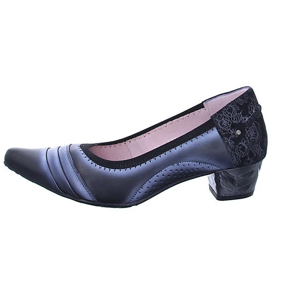 Damen Pump 04478- 20/00-5 Klassische Pumps - Schwarz 4 Damen Pump 04478- 20/00-5 Klassische Pumps - Schwarz – Bild 2