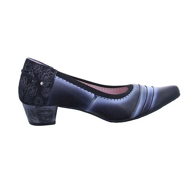 Damen Pump 04478- 20/00-5 Klassische Pumps - Schwarz 7 Damen Pump 04478- 20/00-5 Klassische Pumps - Schwarz – Bild 5