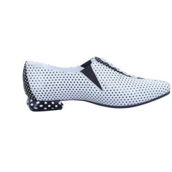 Damen Slipper 2589A - Weiß -Modeschuhe 14218194 05
