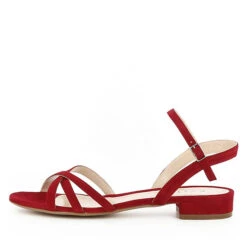 EVITA Damen Sandale SALVINA Klassische Sandalen - Rot -Modeschuhe 14776221 06