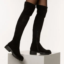 Buffalo Myrna Overknee-Stiefel - Schwarz 10 Buffalo Myrna Overknee-Stiefel - Schwarz -Modeschuhe 14876783 02