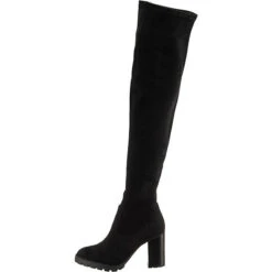 Buffalo Madyson Over Overknee-Stiefel - Schwarz -Modeschuhe 14877017 03