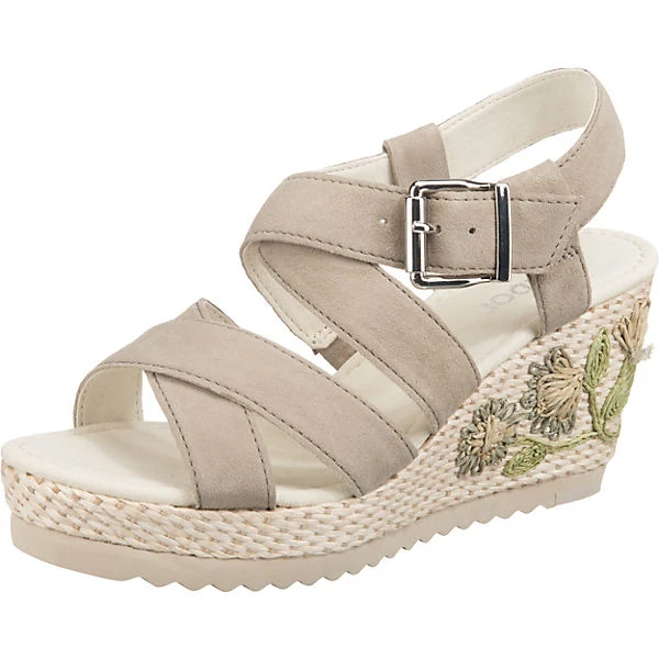 Gabor Keilsandaletten - Beige 3 Gabor Keilsandaletten - Beige