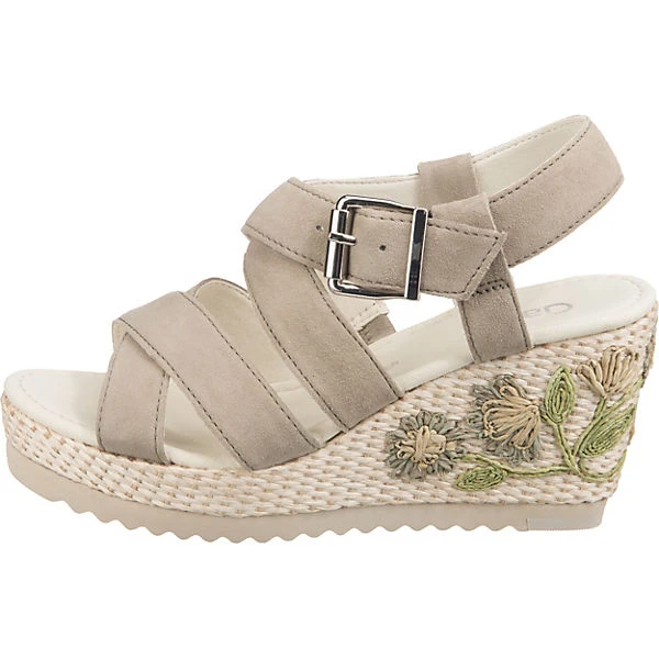 Gabor Keilsandaletten - Beige 5 Gabor Keilsandaletten - Beige – Bild 3