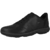 Geox U Nebula B Slipper Herren Klassische Slipper - Schwarz -Modeschuhe 15278144 01