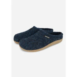 Giesswein Hausschuh Veitsch Hüttenschuhe - Dark Blue Denim -Modeschuhe 15340140 10