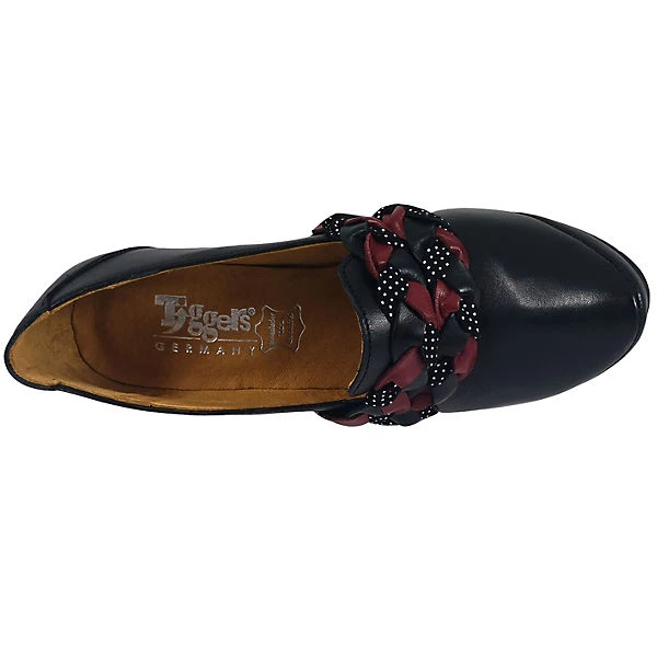 Tiggers Tiggers Drea 28 B Pumps Schwarz Rot Keilpumps - Schwarz/rot 7 Tiggers Tiggers Drea 28 B Pumps Schwarz Rot Keilpumps - Schwarz/rot – Bild 5