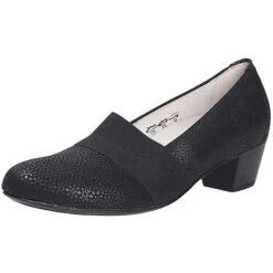 Waldläufer Damen Comfort Slipper Waldläufer Comfort Slipper Waldläufer Comfort Slipper Komfort-Pumps - Schwarz