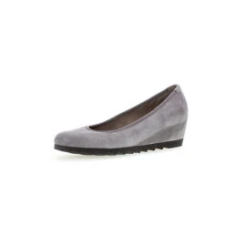 Gabor Keilpumps Rauleder Grau Keilpumps - Grau