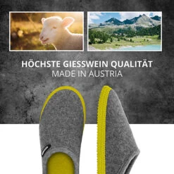 Giesswein Woolpops Hüttenschuhe -Modeschuhe 16919345 03