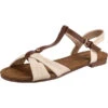 Klassische Sandalen - Creme
