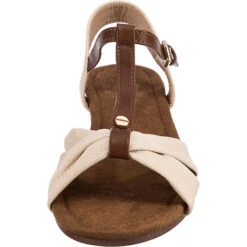 Klassische Sandalen - Creme -Modeschuhe 16956991 04