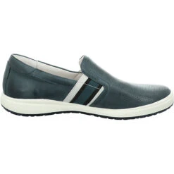 Josef Seibel Damen Slipper Caren 39 | Blau Caren 39, Aqua-kombi Komfort-Slipper - Aqua -Modeschuhe 17101511 03