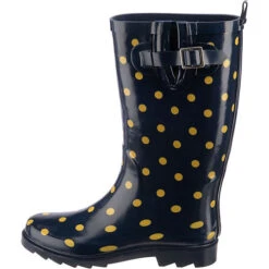 Ultra Frey-Fashion Long Boot Gummifstiefel - Dunkelblau -Modeschuhe 17849753 03