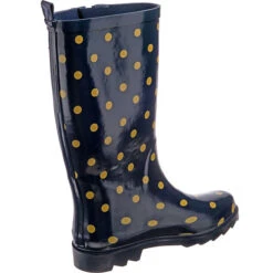 Ultra Frey-Fashion Long Boot Gummifstiefel - Dunkelblau -Modeschuhe 17849753 05