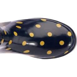 Ultra Frey-Fashion Long Boot Gummifstiefel - Dunkelblau -Modeschuhe 17849753 06