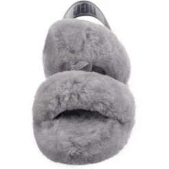 Ugg W Oh Yeah Lammfell-Hausschuhe - Grau -Modeschuhe 17851251 04