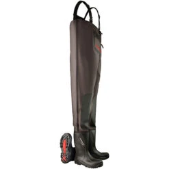 Dunlop Watstiefel Purofort+ Wathose - Schwarz -Modeschuhe 18389305 02