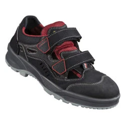 ESD Sicherheitssandale EMIL AIR XB S1 Sicherheitssandalen - Schwarz/rot