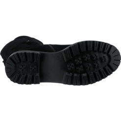 J&F Overknee-Stiefel Mit Riemchendetail - Schwarz -Modeschuhe 19408630 07