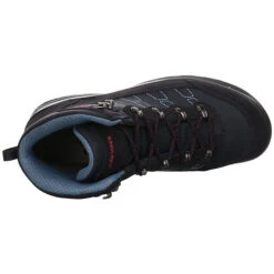 Lowa Damen Schuhe Outdoor Taurus Pro GTX Mid Trekkingschuh Wandern Trekking Bergsteigerösen Leder-/Textilkombination Uni Outdoorschuhe - Dunkelblau -Modeschuhe 19456768 06