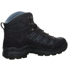 Lowa Damen Schuhe Outdoor Taurus Pro GTX Mid Trekkingschuh Wandern Trekking Bergsteigerösen Leder-/Textilkombination Uni Outdoorschuhe - Dunkelblau -Modeschuhe 19456768 08