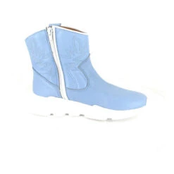 Boots Schnürstiefel - Blau -Modeschuhe 19569447 05