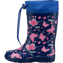 Beck Gummistiefel SUMMER Für Mädchen - Blau 9 Beck Gummistiefel SUMMER Für Mädchen - Blau -Modeschuhe 19872632 03