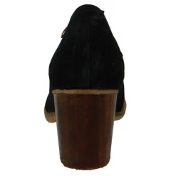 El Naturalista Damen Hochfrontpumps Pumps Picot N5114 Schwarz Black Leder Klassische Pumps - Schwarz -Modeschuhe 20006890 04