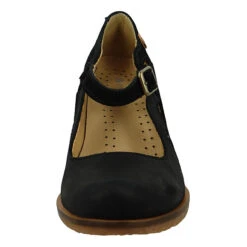 El Naturalista Damen Hochfrontpumps Pumps Picot N5114 Schwarz Black Leder Klassische Pumps - Schwarz -Modeschuhe 20006890 06